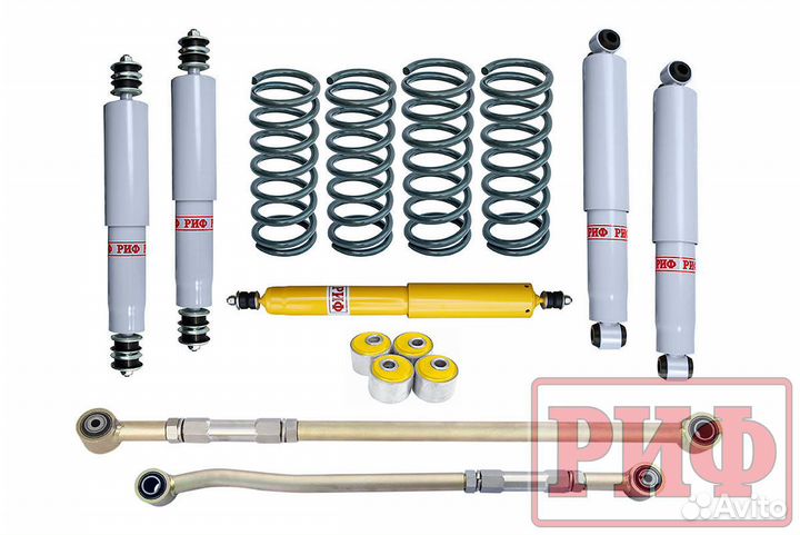 Лифт-комплект риф Nissan Patrol Y60 и Y61 до 2000