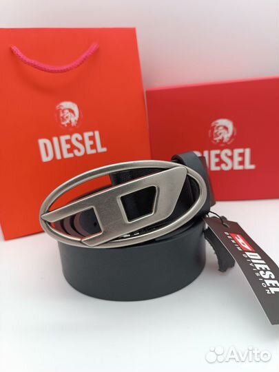 Ремень мужской diesel натуральная кожа