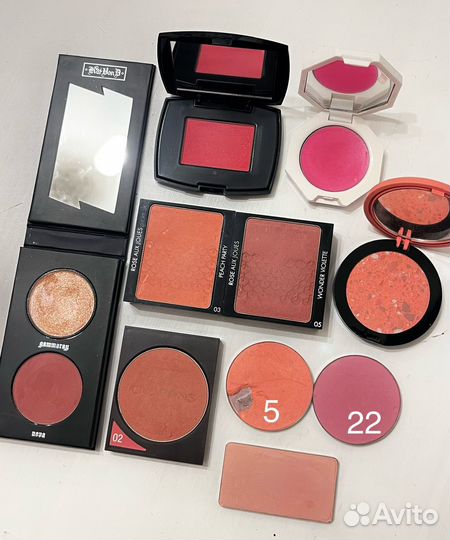 Румяна Clarins Guerlain KVD