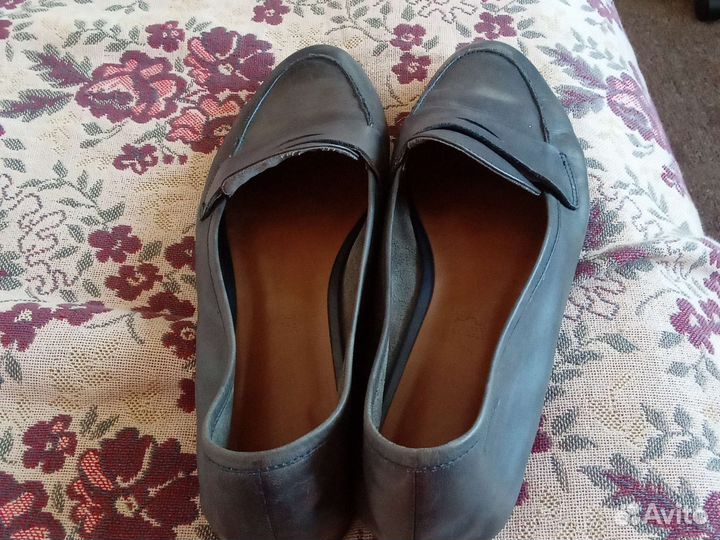 Мокасины Tamaris кожаные