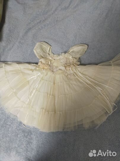 Платье нарядное, размер 80-86