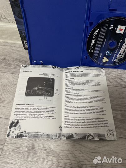Игры ps2 Need For Speed Carbon Коллекционный