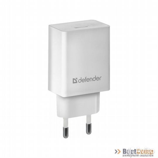 Сетевое зарядное устройство Defender UPA-21 белый