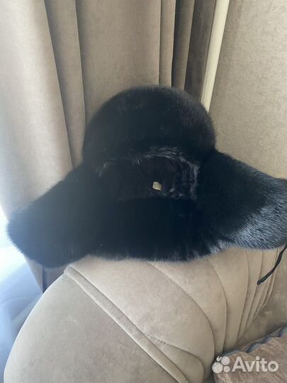 Норковая шапка мужская