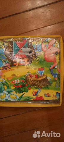 Пазл -коврик мягкий, 54 детали 89 смх59 см