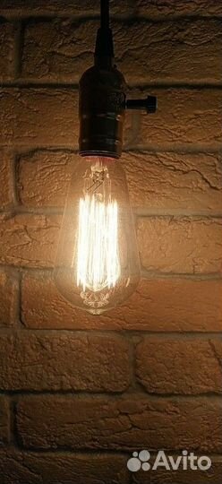 Лампа Эдисона, винтажная лампа