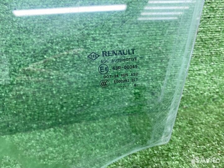 Стекло двери переднее левое Renault Laguna 3