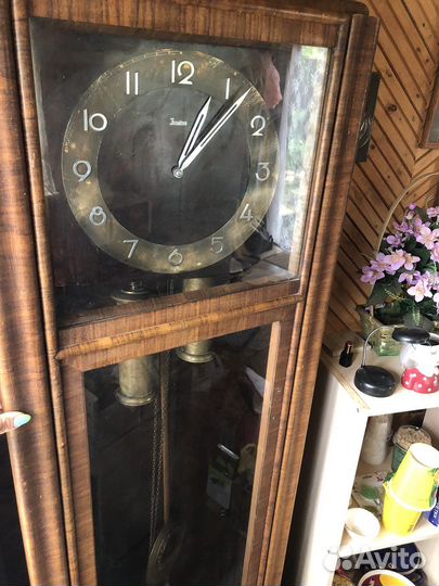 Часы напольные старинные с боем