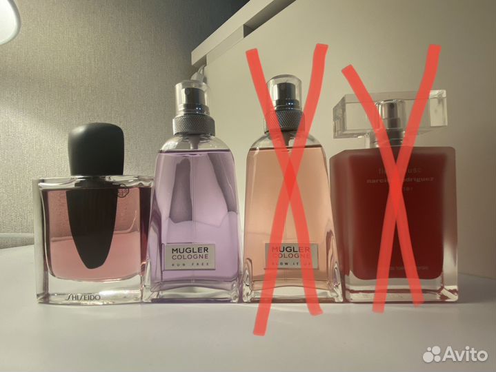 Парфюм Shiseido,Mugler, Narciso Rodriges