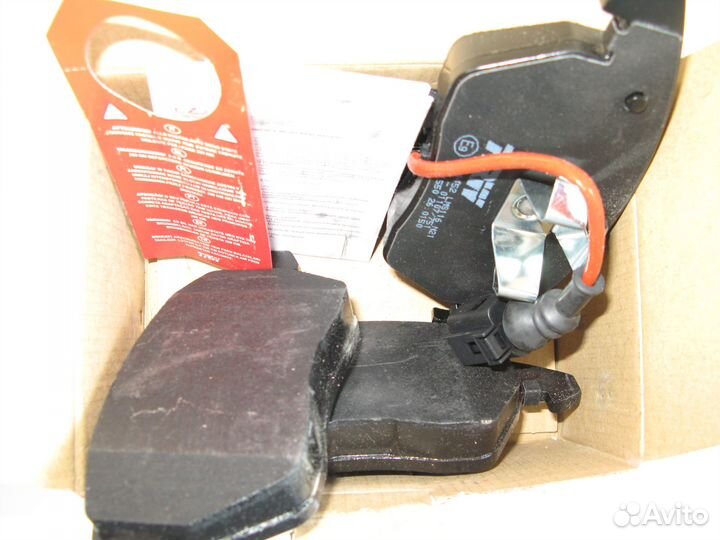 Тормозные колодки передние TRW skoda,WV,audi