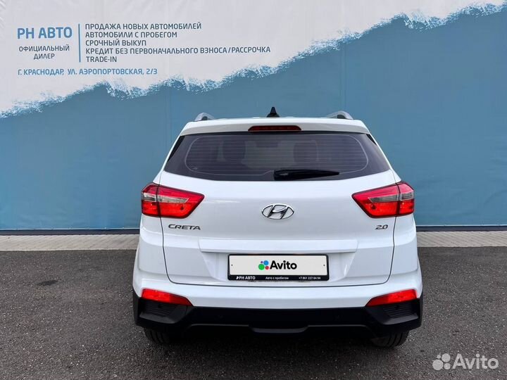 Hyundai Creta 2.0 AT, 2016, 103 000 км