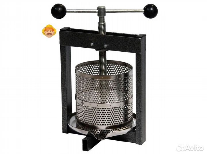 Винтовой пресс ручной, 6 литров