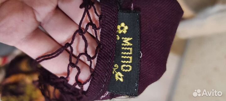 Павловопосадский платок шерсть СССР