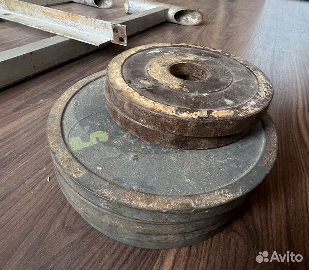 Штанга гриф блины