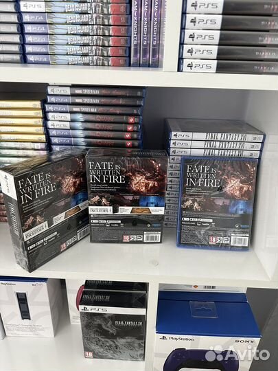 Диск Final fantasy XVI 16 ps5