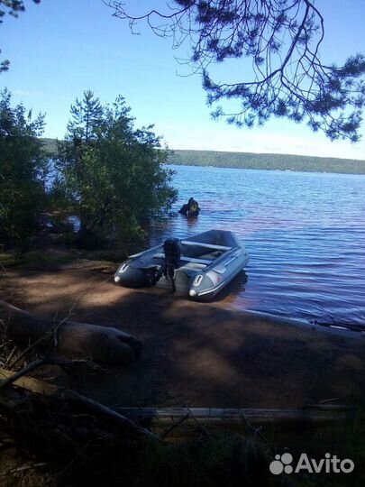 Лодка + мотор 5 сил
