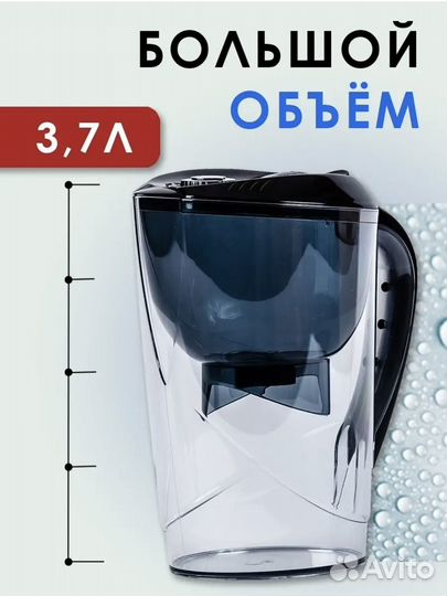 Фильт-Кувшин Гейзер разные цвета, Новые