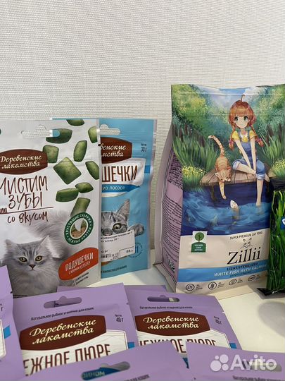 Лакомства для кошек