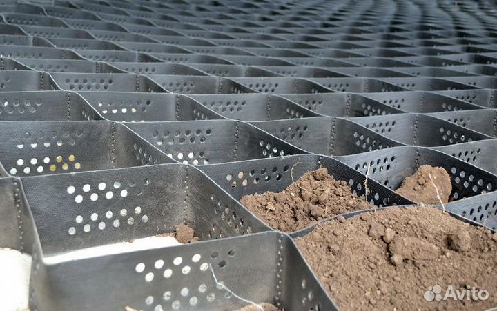 Георешетка объемная