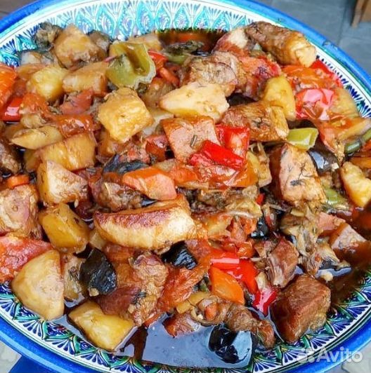 Печь для казана с трубой