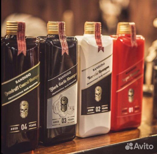 Профессиональный мужской шампунь