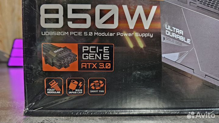 Блок питания 850w Gigabyte PG5 80+gold Gen5