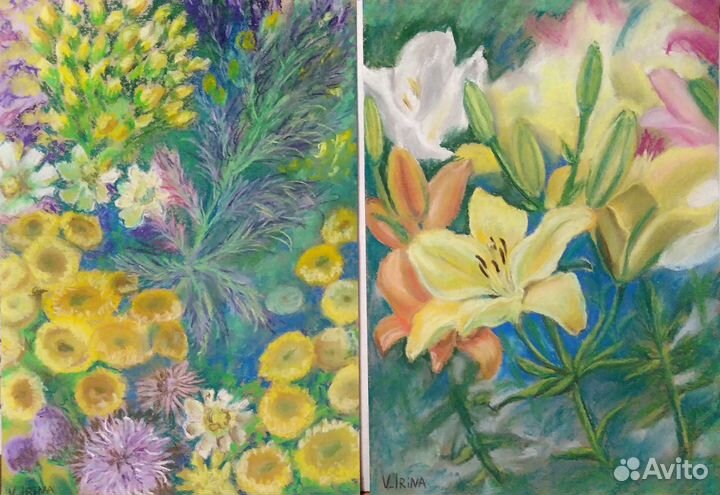 Картины диптих 