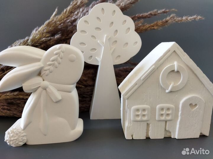 Заготовки из гипса для раскрашивания