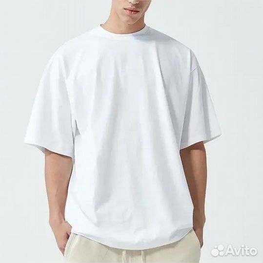 Футболка однотонная