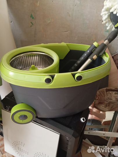 Швабра с ведром и отжимом