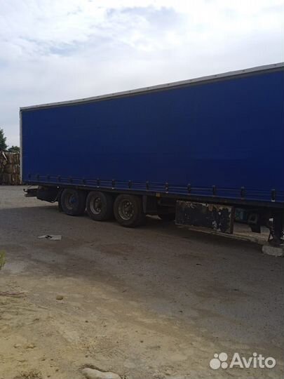 Полуприцеп тентованный Krone SDP27, 1999