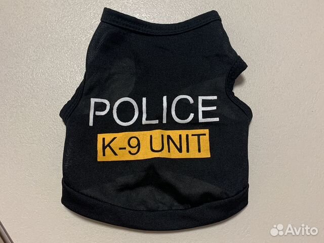 Майка для собак Police K-9 Unit