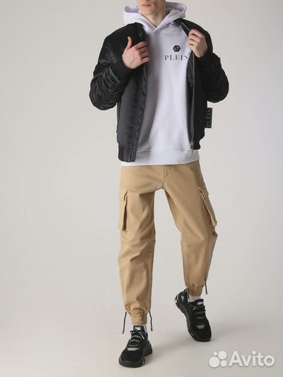 Худи хлопковое Philipp Plein