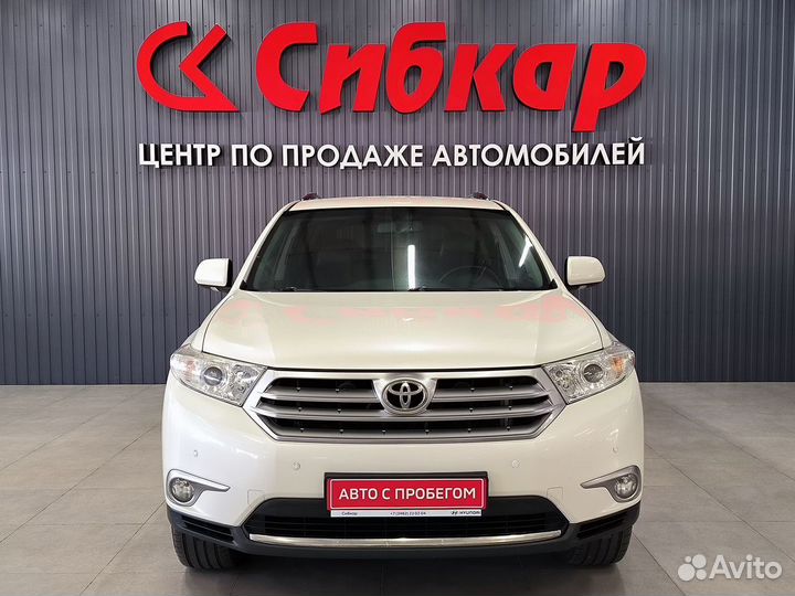 Toyota Highlander 3.5 AT, 2012, 136 807 км