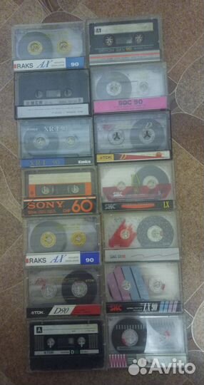 Аудиокассеты с записью