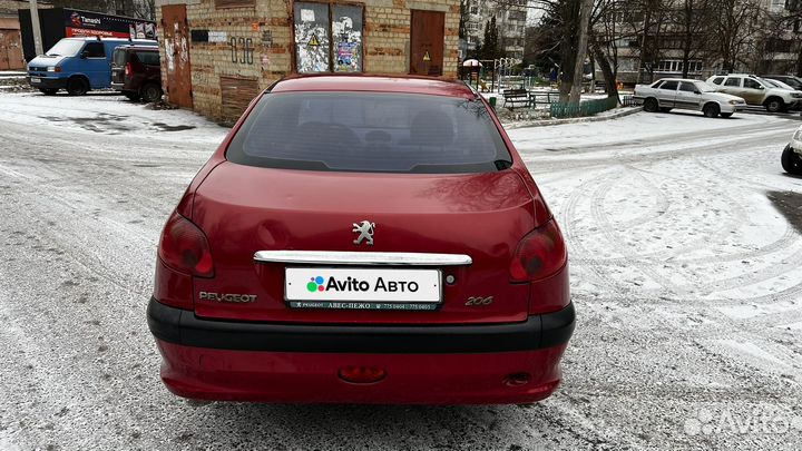 Peugeot 206 1.4 МТ, 2008, 152 000 км