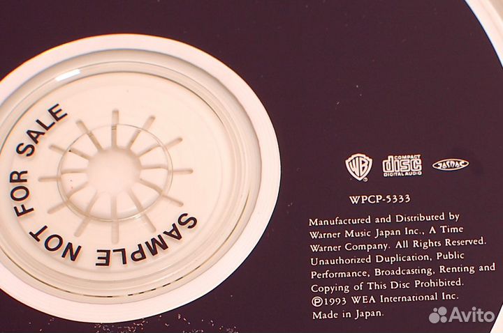 A-HA Memorial Beach (1993, Japan promo, 1st press)