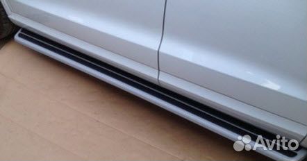 Б/У Б/У порог-подножка Л П на audi 2 land rover