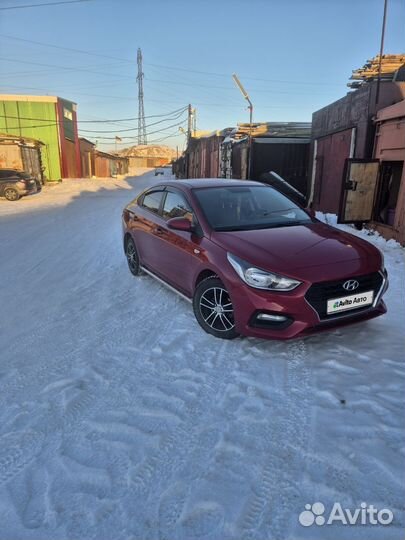 Hyundai Solaris 1.6 AT, 2017, 79 000 км