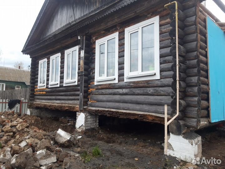 Замена венцов/подъём домов/замена фундамента