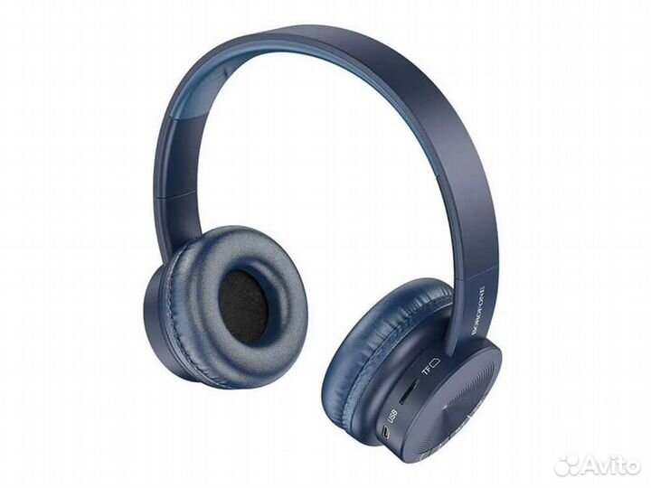 Беспроводные наушники Borofone BO11, синие