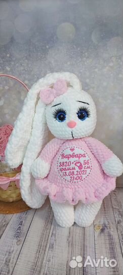 Игрушки ручной работы с метрикой