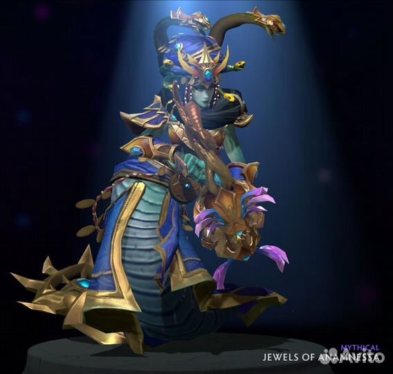 Скин Jewels of Anamnessa Medusa Dota 2