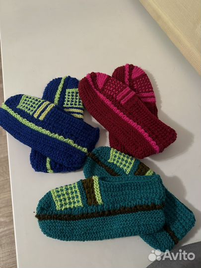 Следки ручной вязки