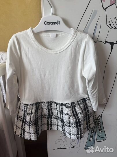 Твидовый костюм для девочки