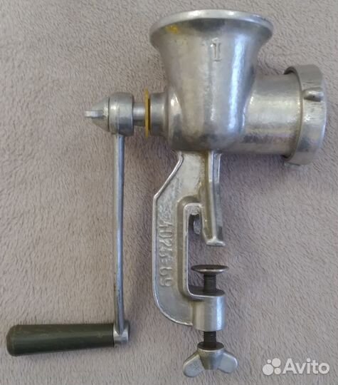 Мясорубка ручная. Винтаж. СССР