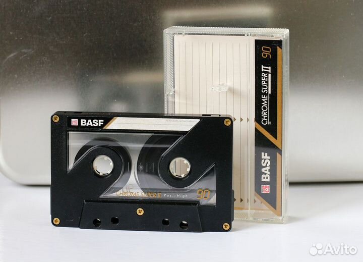 Аудиокассета basf Chrome Super II 90 (type II)