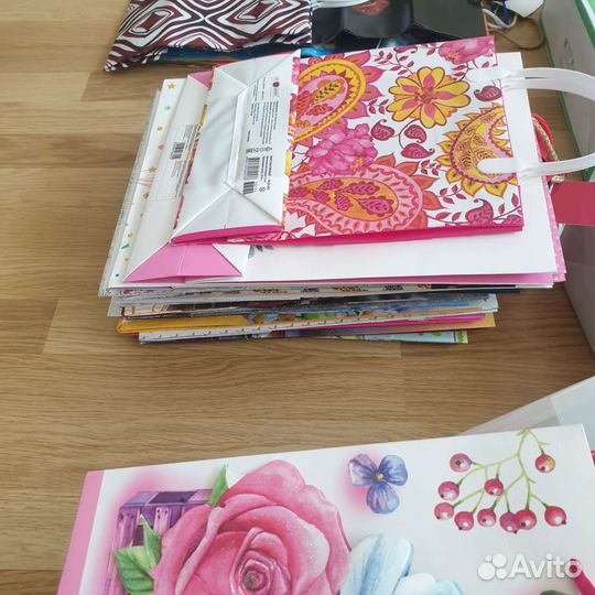 Крафт пакеты с ручками