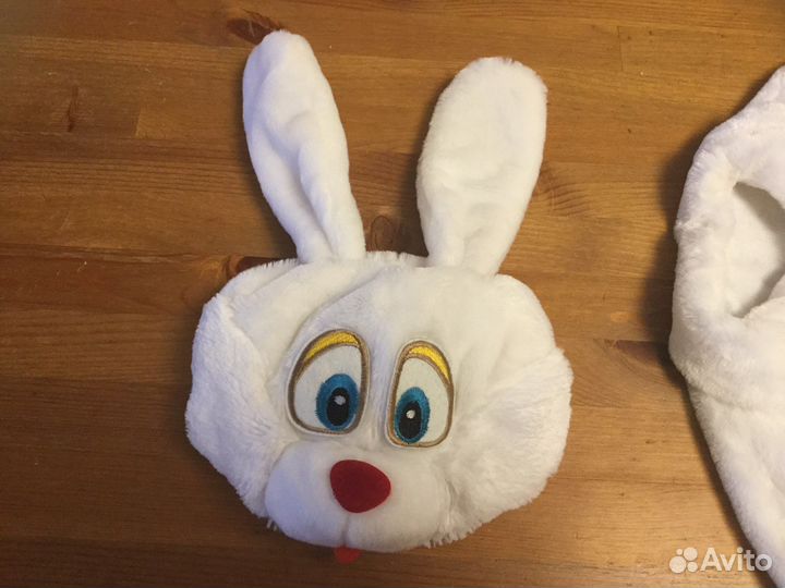 Новогодний костюм зайчика для девочки