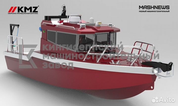 Катер бонопостановщик бп-800 (концепт)